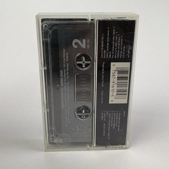 Mama Said by Lenny Kravitz Cassette TAPE Virgin V4 86209 - Picture 3 of 3